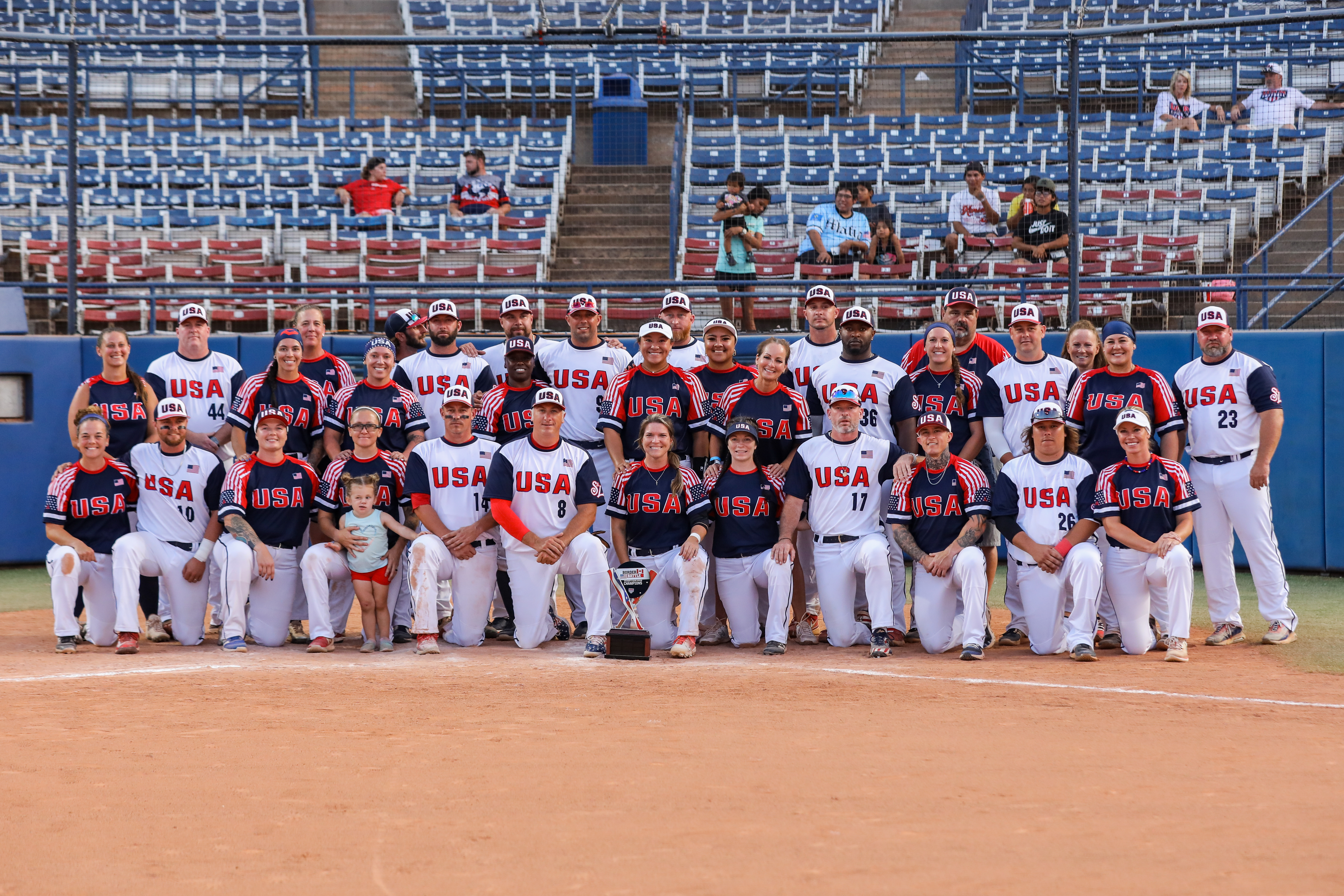 U.S. Slow Pitch National Teams clinch 2024 Border Battle title featured image
